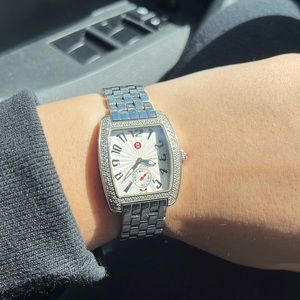 Michele mini urban diamond watch